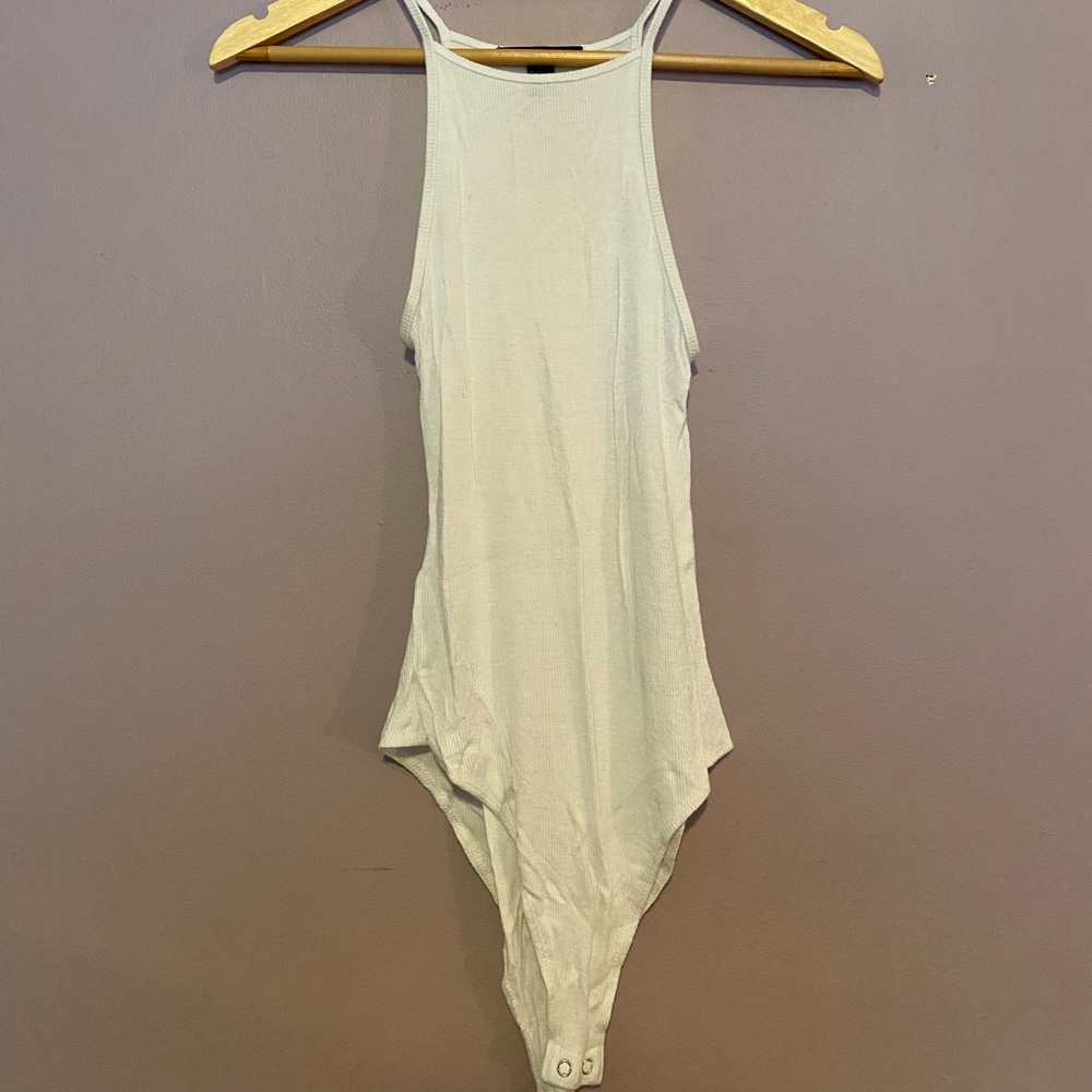 F21 Women’s S White Bodysuit